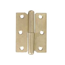 2 paumelles de meuble 50x40mm droites