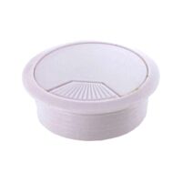 Passe câble plastique d60 blanc - VYNEX