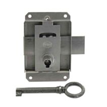 serrure universelles à pattes 20mm acier poli