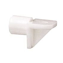 Taquet à enfoncer D5mm plastique blanc par 30