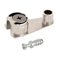 Assemblage excentrique double acier nickelé 16mm blister 4 pcs - VYNEX