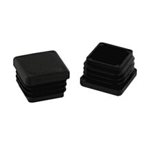 4 embouts rentrants plastique 22x22mm - VYNEX