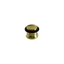 Butoir de porte à visser zamak laitonné Ø30 H.25mm - VYNEX