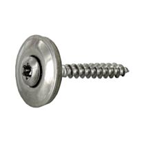 Vis faitage inox a2 4,5x80/60 + rond edpm ø20 x30