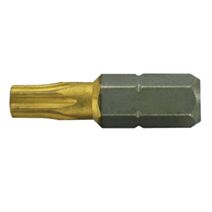 Embout revêtement nitrure de titane torx t15 x2