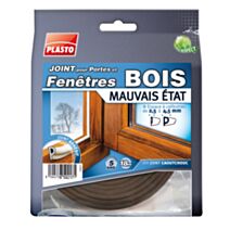 joint caoutchouc pour portes et fenêtres bois mauvais état. - PLASTO