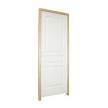 Bloc Porte Alvéolaire Décoratif Modèle 3 Panneaux Traverse Droite Eco - BALLAY