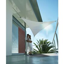 Voile d'ombrage triangulaire serenity 3.60m - taupe - JARDILINE