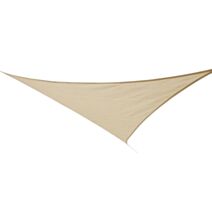 Voile d'ombrage triangulaire austral  3.60m - sable - JARDILINE