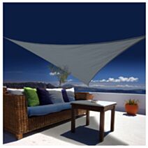 Voile d'ombrage triangulaire 3.60 m - gamme "austral" ardoise - JARDILINE