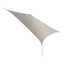 Voile d'ombrage rectangulaire 3m x 2m - gamme "Serenity" taupe - JARDILINE