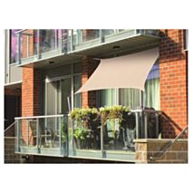 voile d'ombrage 200 x 140 - coloris sable - JARDILINE