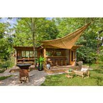 Ombrière triangulaire Naturelle Coco 3,5m de cà´té - JARDILINE