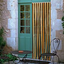 Rideau de porte antilles brun/beige 120 x 220 cm