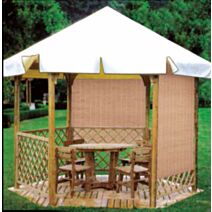 JARDILINE - Canisse multifonction - café - Hauteur 0,9 m 