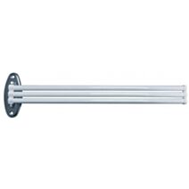 Porte-serviettes 3 Branches Mobiles Blanc - GODONNIER
