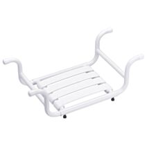 Siège de Baignoire Réglable Aluminium Epoxy Blanc - GODONNIER