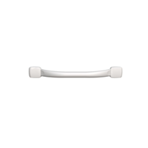 Barre Droite d'Appui Mana, Acier Blanc Brillant 42,50cm