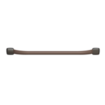Barre Droite d'Appui Mana Acier Taupe 70cm