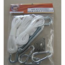 Kit accessoires pour voiles - JARDIN PRIVE