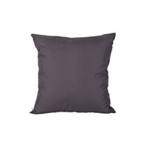 Coussin déco déhoussable Monte Carlo 40 x 40 cm ardoise - JARDIN PRIVE