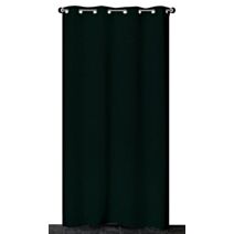 Rideau occultant uni 140x240cm noir - DYLREV