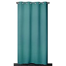 Rideau occultant uni 140x240cm bleu - DYLREV