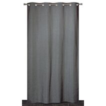 rideau occultant chiné 140x240 cm anthracite