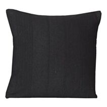 Coussin 70% coton 40x40cm déhoussable Anthracite