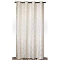 Rideau occultant fantaisie ivoire 140x240cm