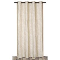 Rideau Jacquard 140x240 beige 100% polyester - DYLREV
