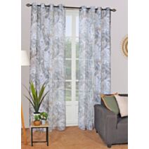 Voilage œillets métal Jungle 140x240cm Kaki