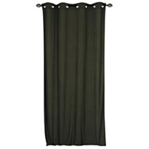Rideau velours côtelé 140x260 kaki - DYLREV