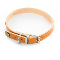 Collier rive 14/40 naturel cuir vachette