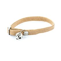 Collier chat nylon el 10/30 beige