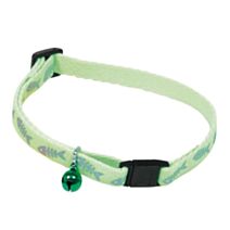 Collier fluo Fish 10mm 25x35cm vert - MARTIN SELLIER