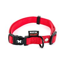 Collier réglable 20/40-55 rouge
