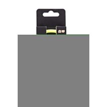 Collier tube led jaune 0.7x35cm