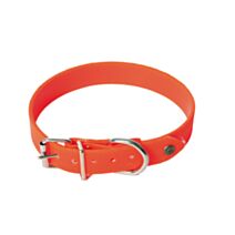Collier biothane 25-45 orange