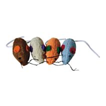 Souris polaire + catnip x4