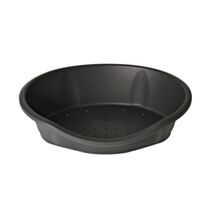 Corbeille plastique 78x55 marron