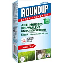 Anti-mousses Concentré Gazon et Troncs d'Arbres 250ml - ROUNDUP