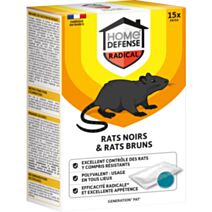 Pâtes Rats noirs & rats bruns 150g - HOME DEFENSE