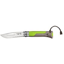 Couteau Outdoor N8 - terre/vert - OPINEL