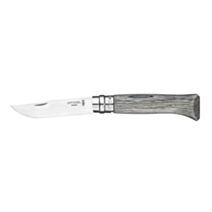 Couteau N°8 bouleau lamellé gris