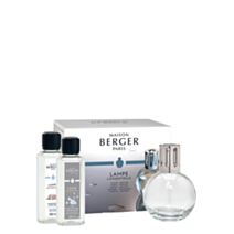 Coffret lampe Essentielle ronde + deux parfums 250 mL