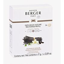 Recharge pour diffuseur de voiture Splendeur vanillée - MAISON BERGER