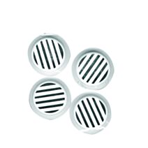 grille plastique (x4) ø40 - 25cm²  - AUTOGYRE