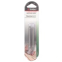 Lame de rabot réversible l75mm