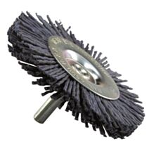 Brosse circulaire fil nylon bleu pour bois ø75mm